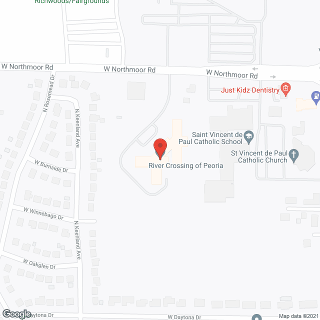 Rosewood Care Ctr in google map