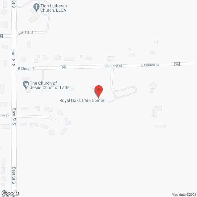 Oakwood Health Care Ctr in google map