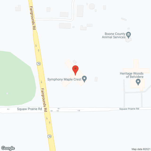 Maple Crest Care Ctr in google map