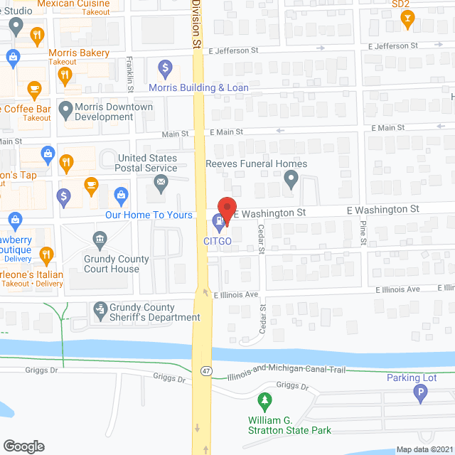 Morris Lincoln Nursing Home in google map