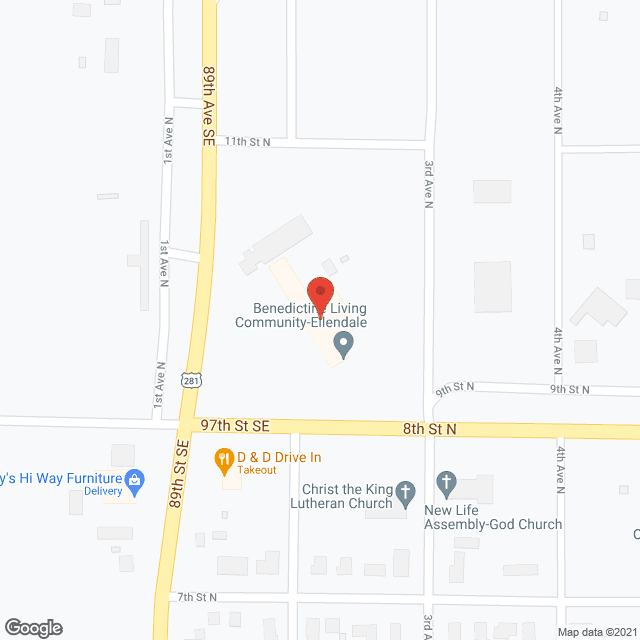 Prince of Peace Care Ctr in google map