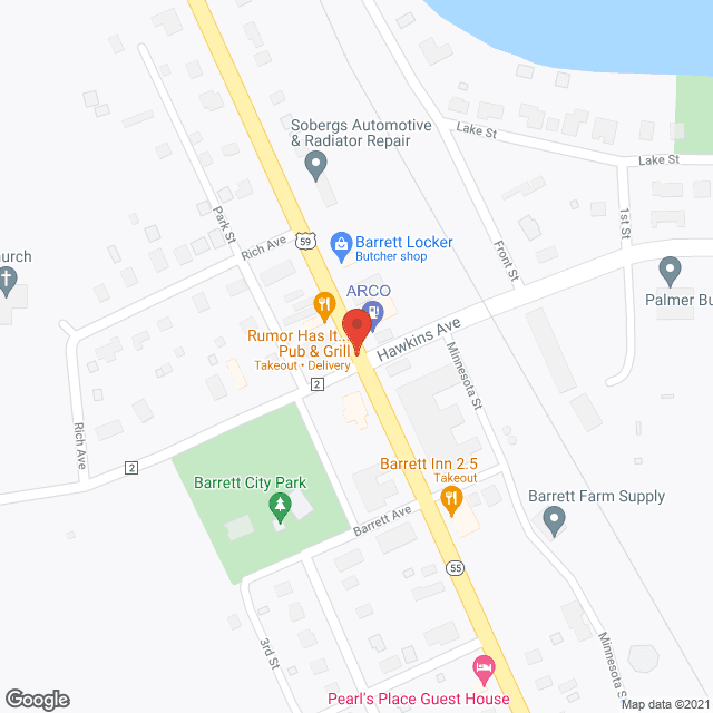 Barrett Assisted Living Apts in google map