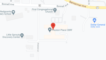 Preston Place CBRF in google map