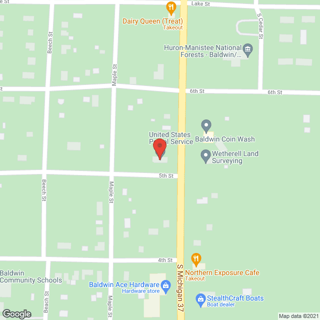 Grand Oaks Nursing Ctr in google map