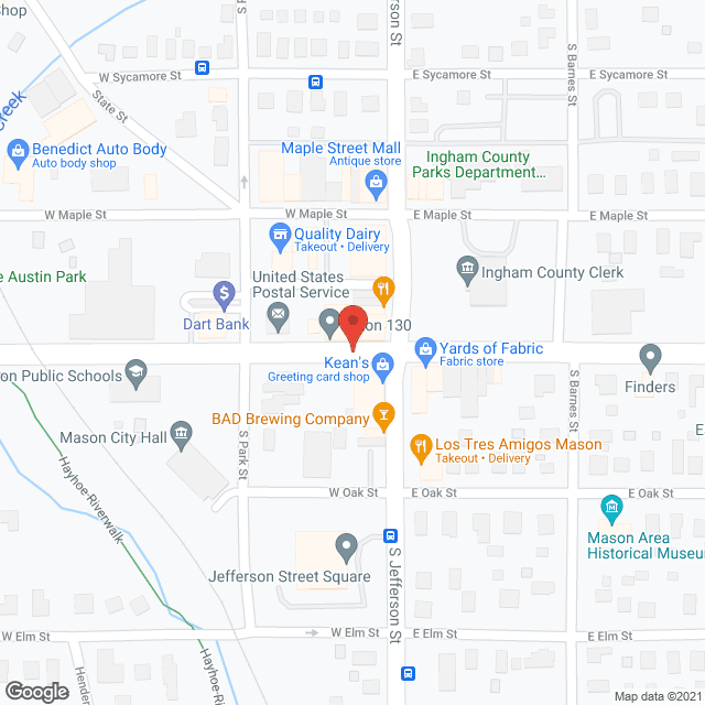 Home Care Svc in google map