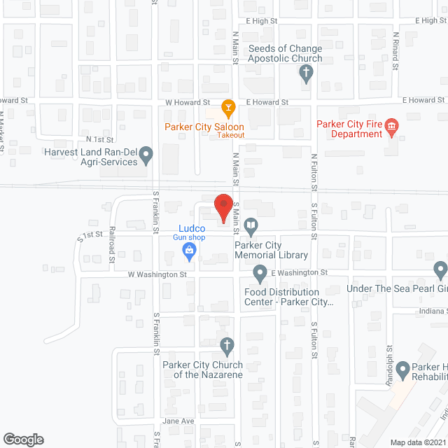Parker Health Care in google map