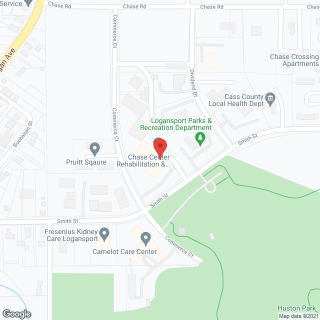 Chase Nursing & Rehab Ctr in google map