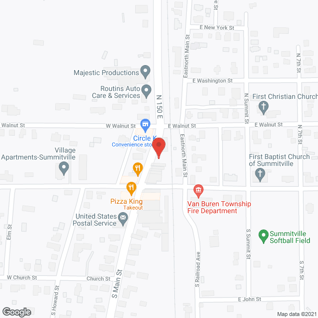 Summit Convalescent Ctr in google map