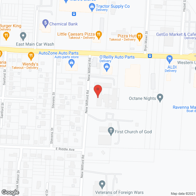 Altercare of Ravenna in google map