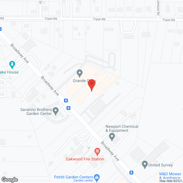 Oak Park Health Care Ctr in google map