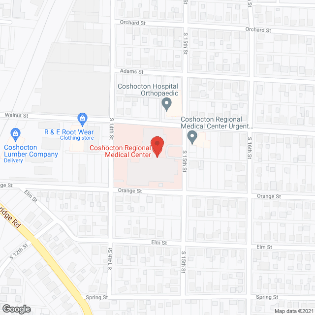 Coshocton County Memorial Hosp in google map