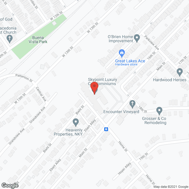 Baptist Convalescent Ctr in google map