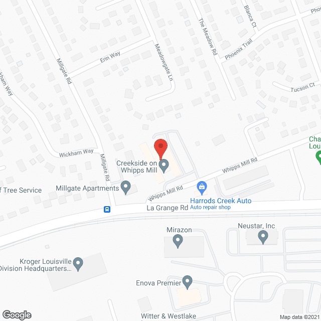 Meadowview Health & Rehab Ctr in google map