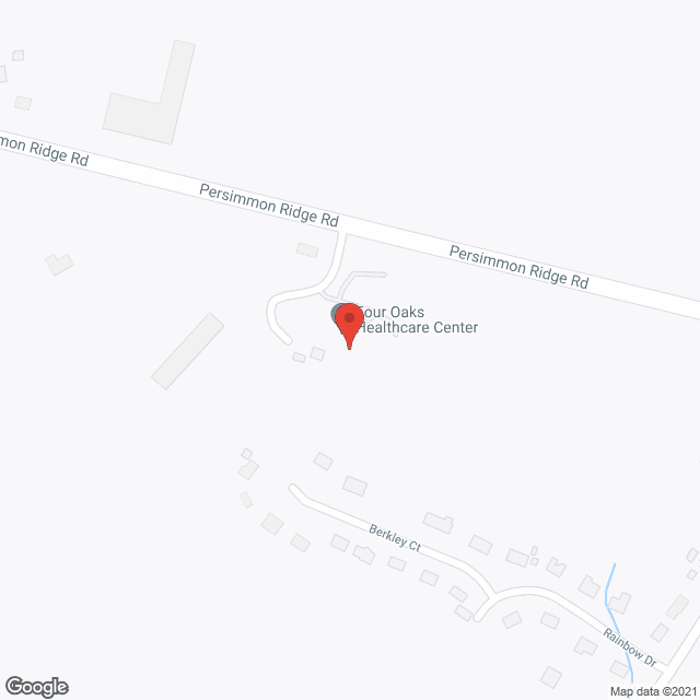 Four Oaks Health Care Center in google map