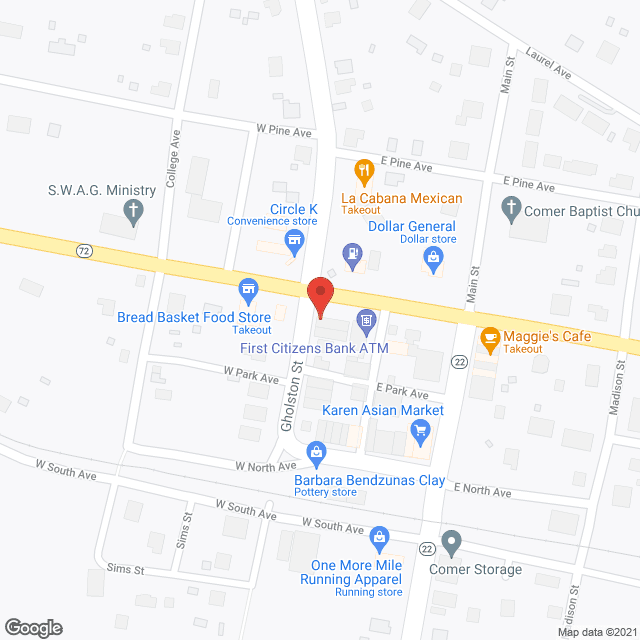 Cobb Health Care Ctr in google map