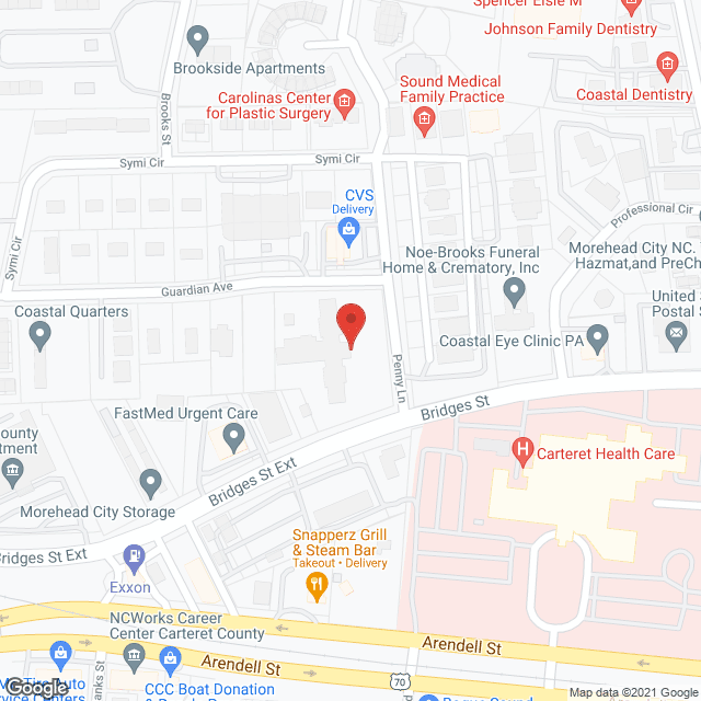 Care and Rehabilitation Center in google map