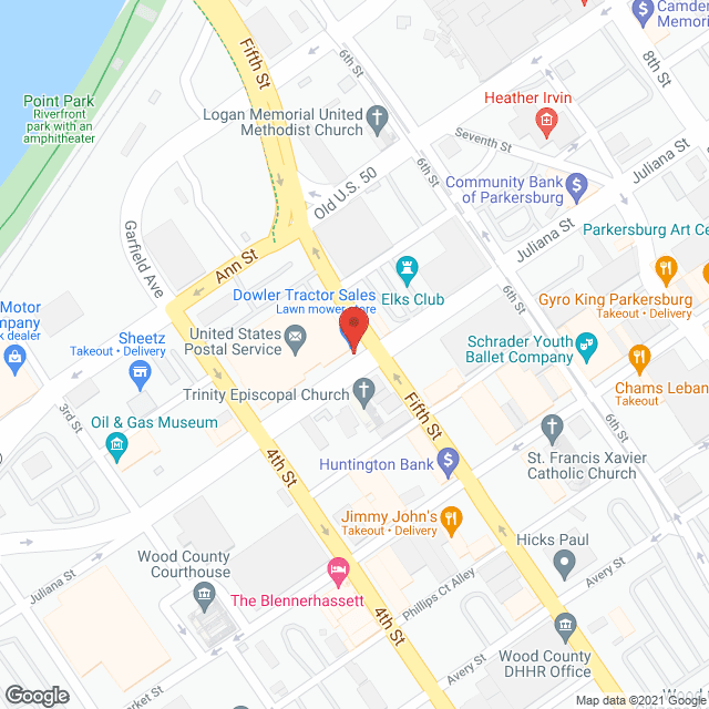 Worthington Manor Care in google map