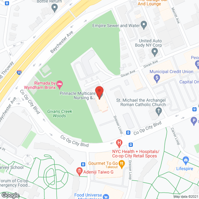 Hebrew Hospital Home Inc in google map