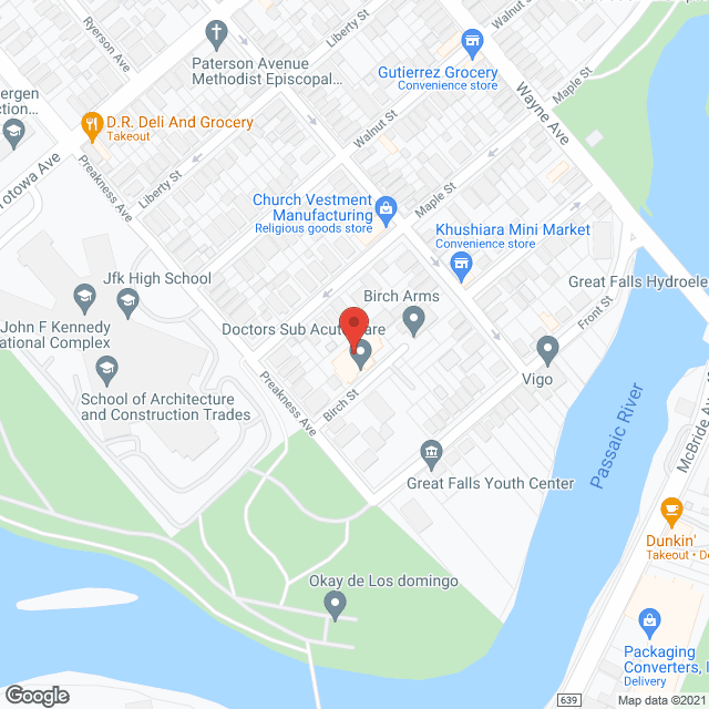 Doctors Subacute Care in google map