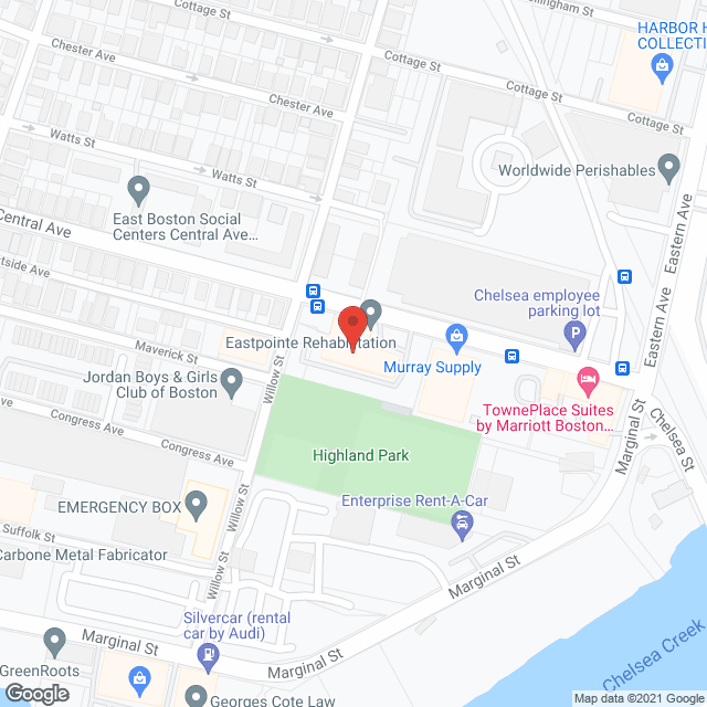 Eastpointe Rehabilitation in google map