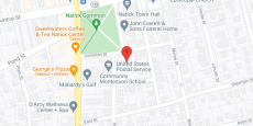 Natick Center Assoc in google map