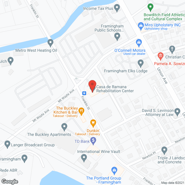 Centennial Healthcare in google map