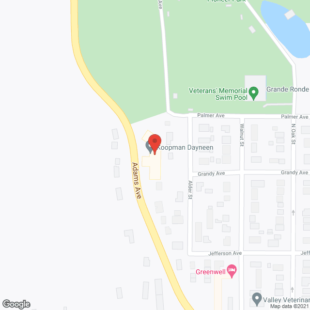 Evergreen Vista Health Center in google map