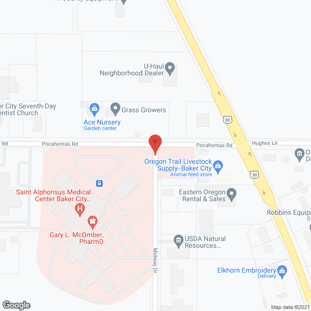 St Elizabeth Health Care Ctr in google map