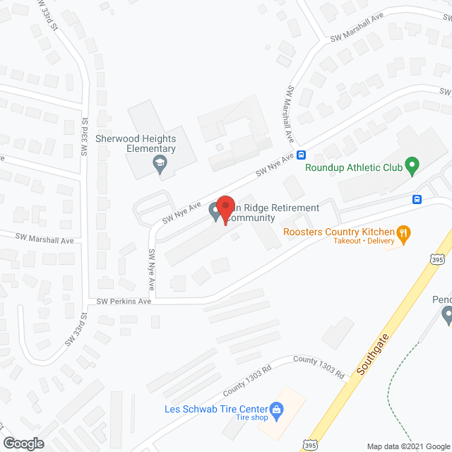 Sun Ridge Retirement Community in google map