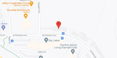 Klamath View Retirement Ctr in google map