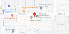 Laurelhurst Village in google map