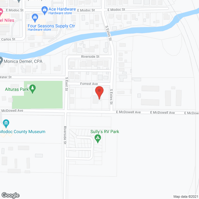 Modoc Medical Ctr in google map