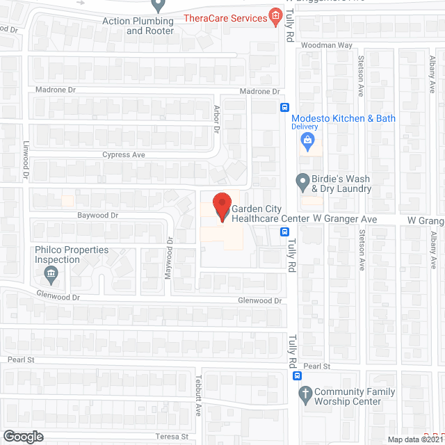 Garden City Health Care Center in google map