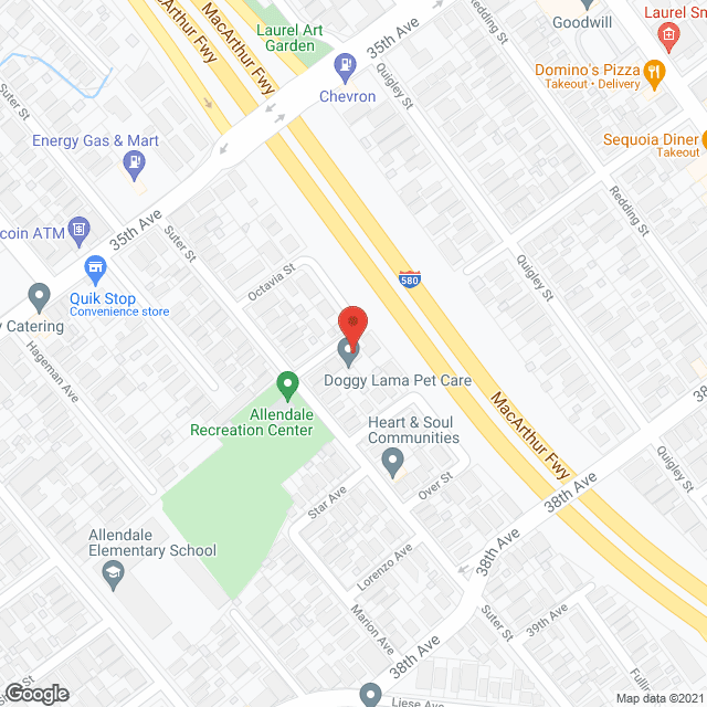 Hodges Residential Facility in google map