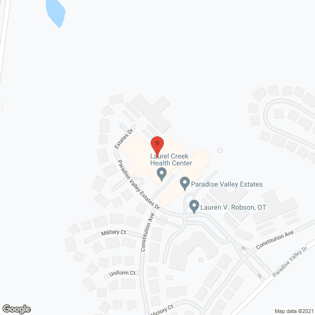 Laurel Creek Assisted Living in google map