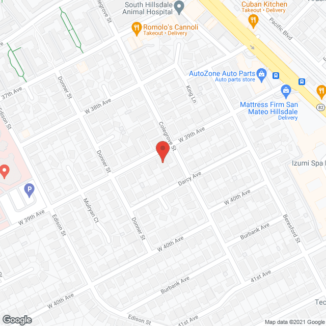 Three Sisters Care Home in google map