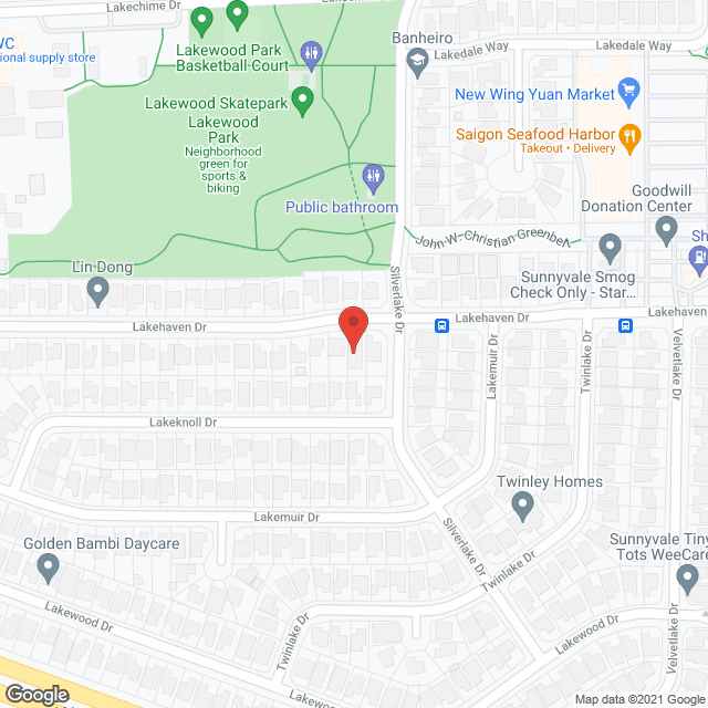 Lakehaven Senior Care Home in google map