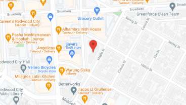 Redwood City Commons Apt in google map