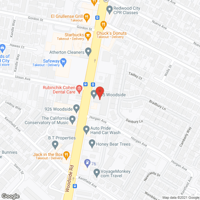 Laurel Glen Convalescent Hosp in google map