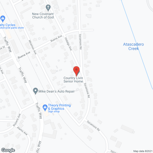 Country Living Senior Home in google map