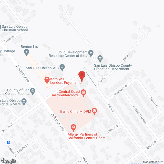 San Luis Transitional Care in google map