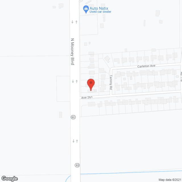 Walters Home in google map