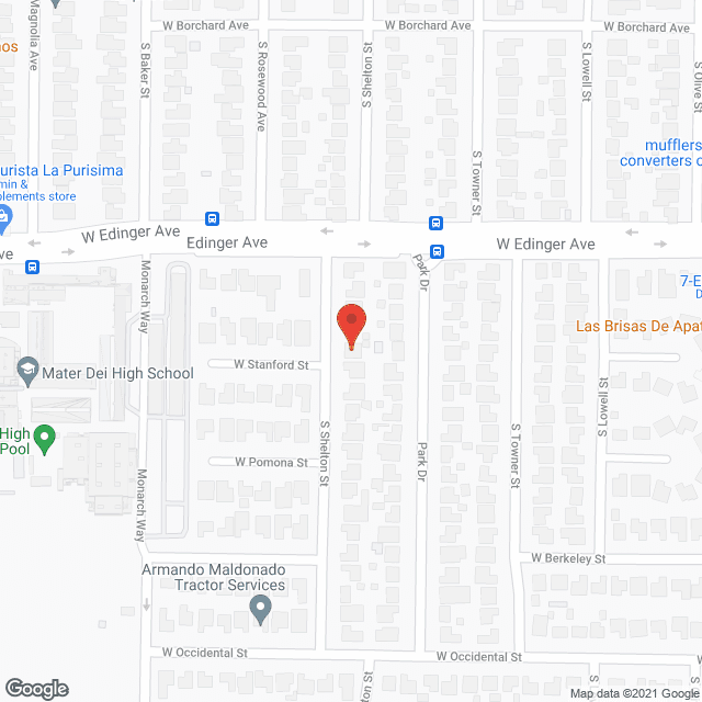 Casa De Amigos in google map