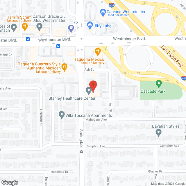 Stanley Healthcare Ctr in google map