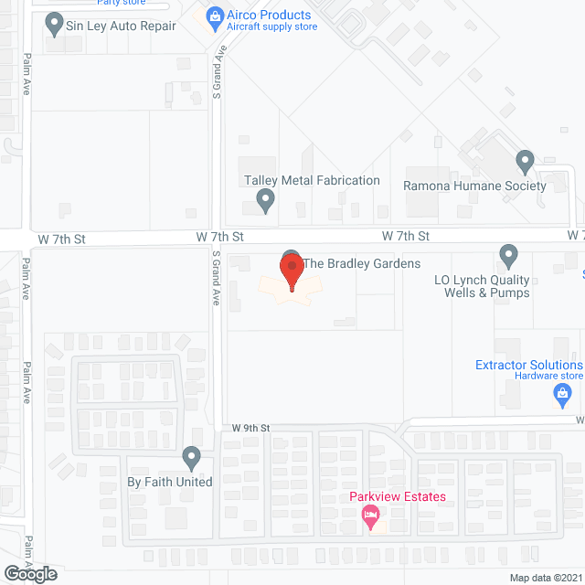 Bradley Garden in google map