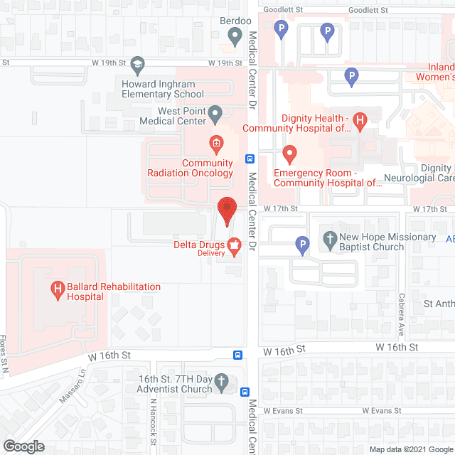 Community Convalescent Ctr-CHILDRENS SUBACUTE in google map