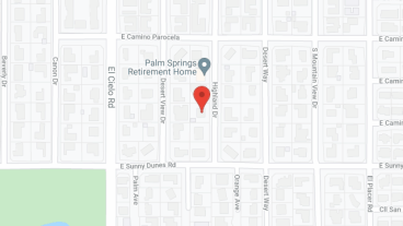 Palm Springs Eldercare Home in google map
