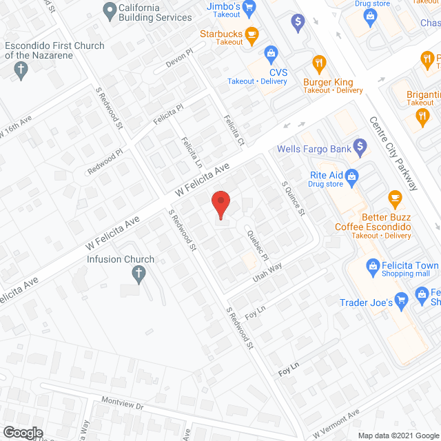 Felicita Eldercare in google map