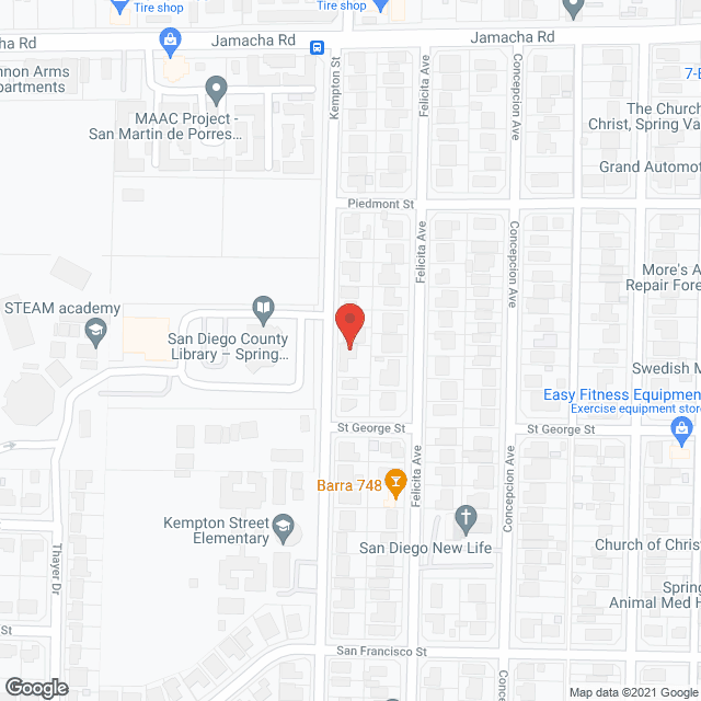 Kempton Court in google map