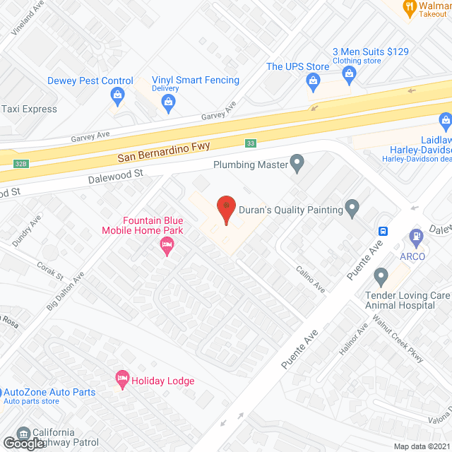 Golden State Care Ctr in google map